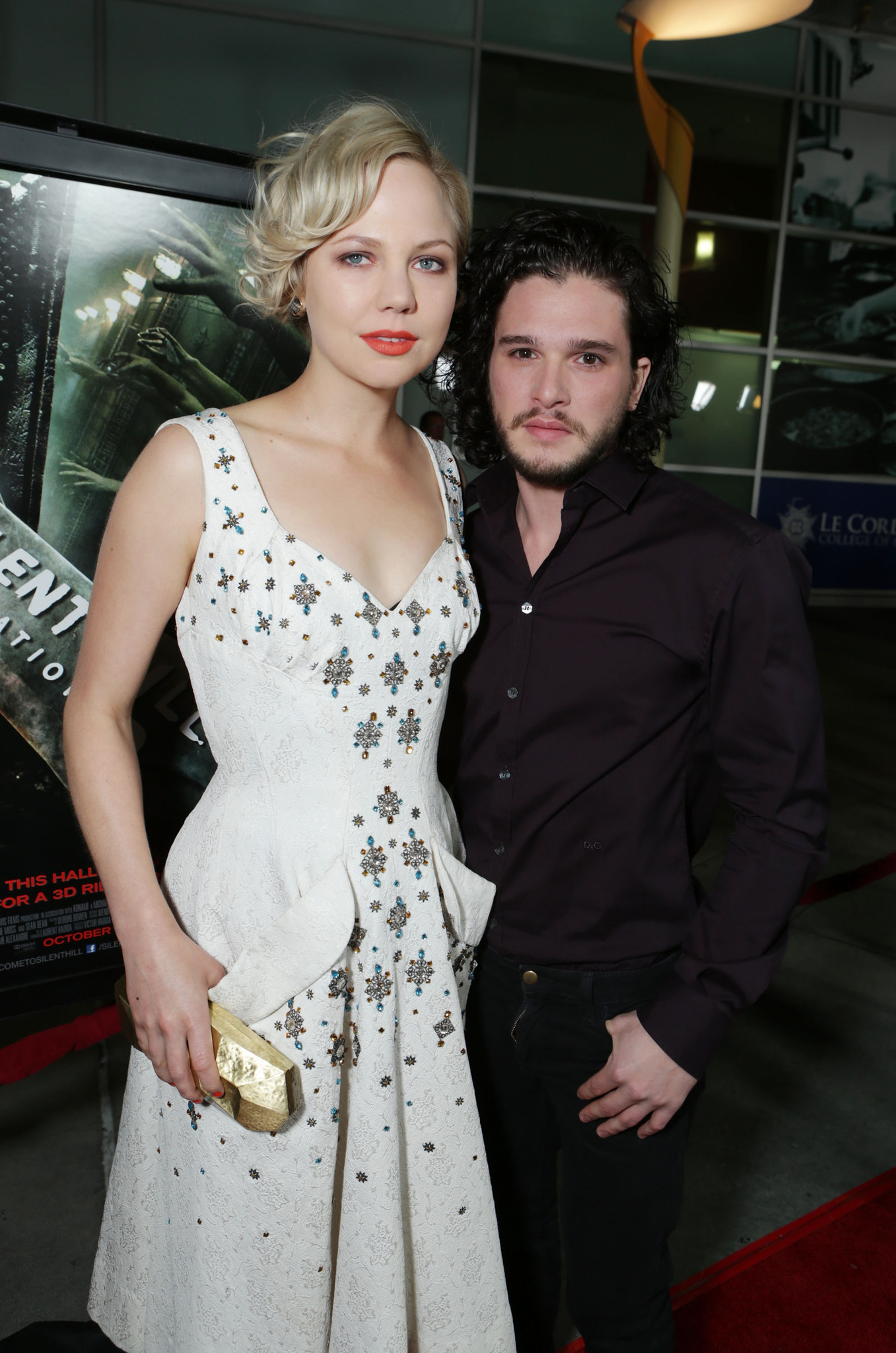Adelaide Clemens and Kit Harington at event of Silent Hill: Revelation 3D (2012)