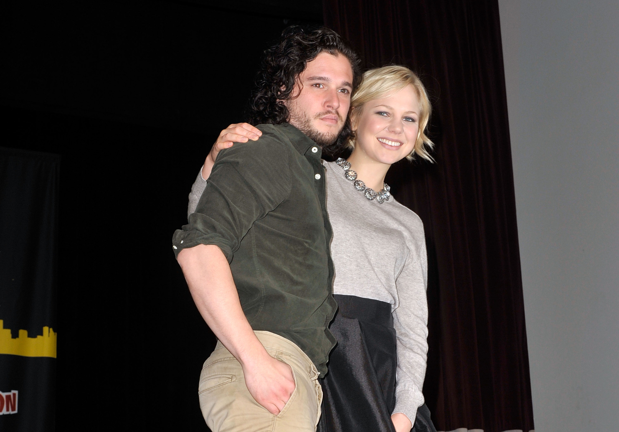 Adelaide Clemens and Kit Harington at event of Silent Hill: Revelation 3D (2012)