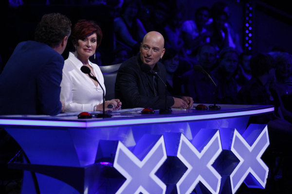 Still of Howie Mandel, Piers Morgan and Sharon Osbourne in America's Got Talent (2006)