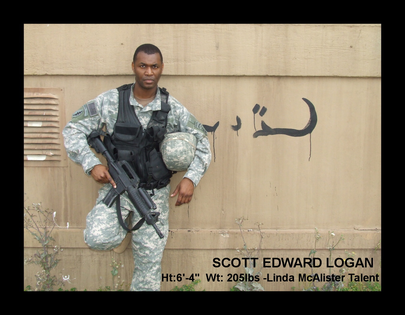 Combat Fatigues Scott Edward Logan