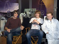 Jacob Hays as Sonny Raines interviews guest Jason Dolley and Steven R. McQueen on 
