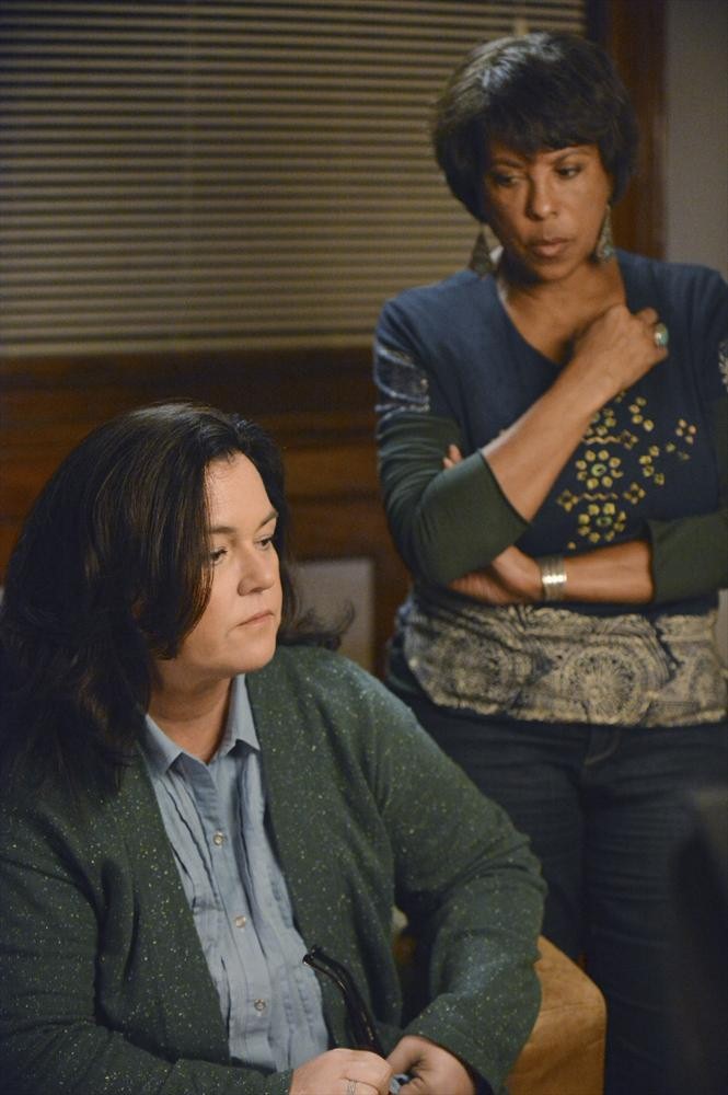 Angela Gibbs with Rosie O'donnell on The Fosters