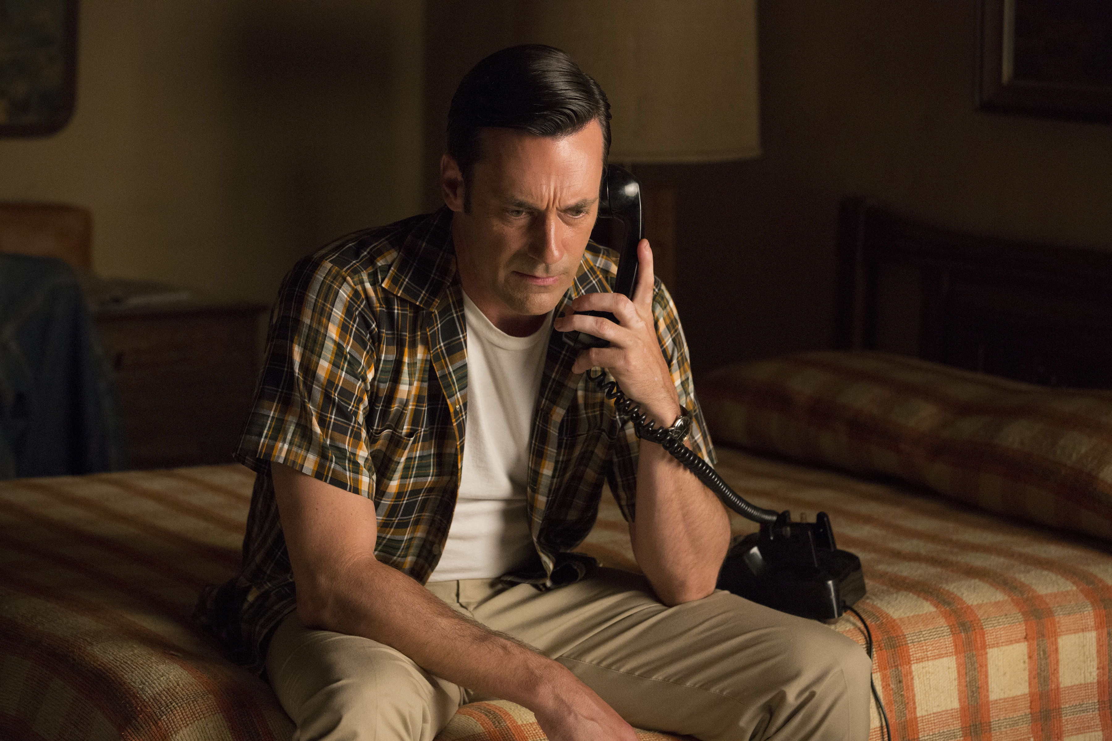 Still of Jon Hamm in MAD MEN. Reklamos vilkai (2007)