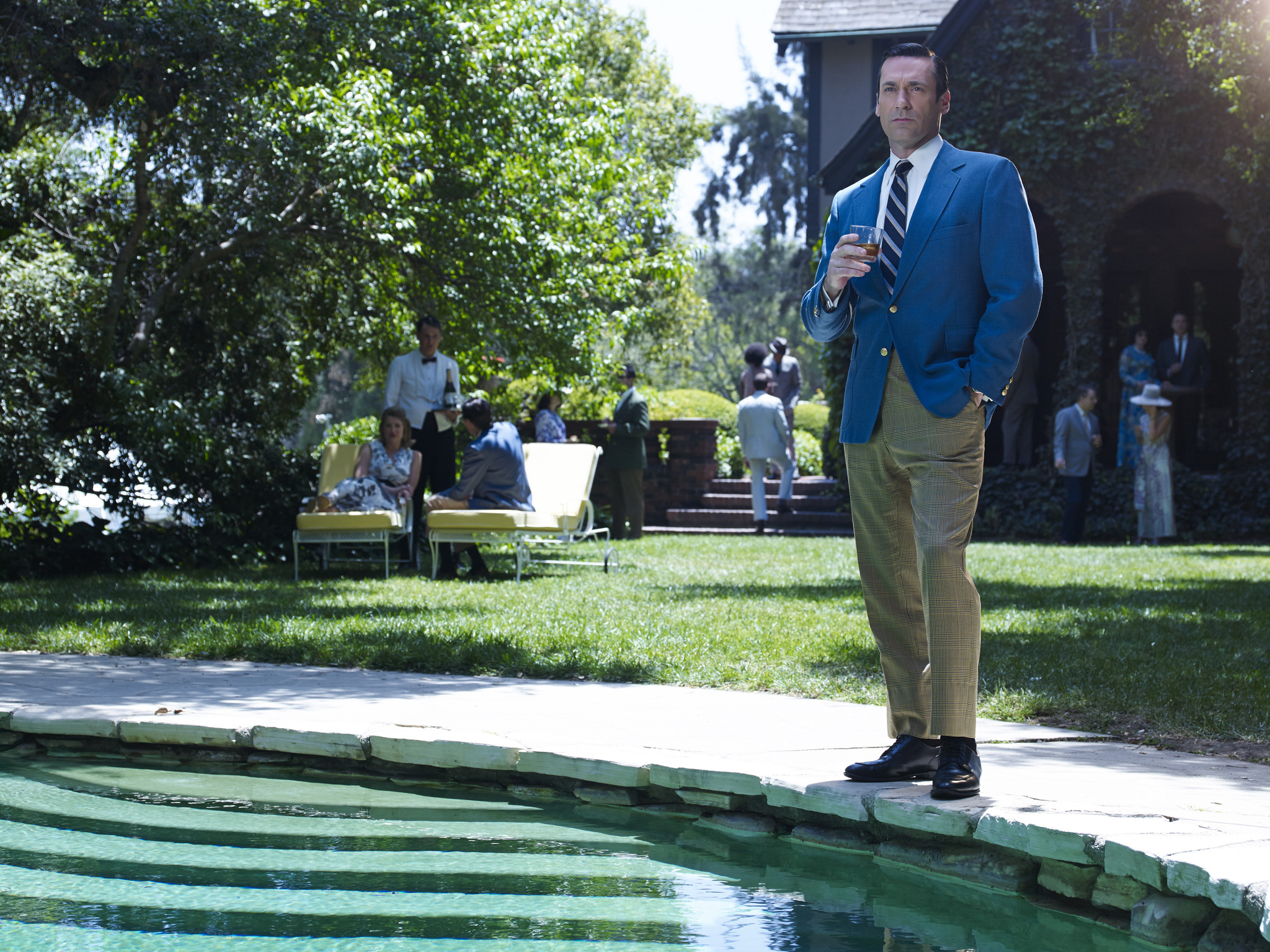 Still of Jon Hamm in MAD MEN. Reklamos vilkai (2007)