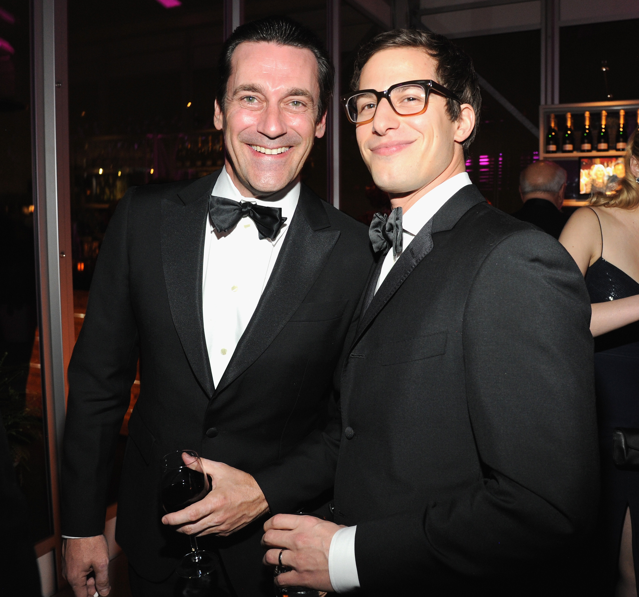 Jon Hamm and Andy Samberg