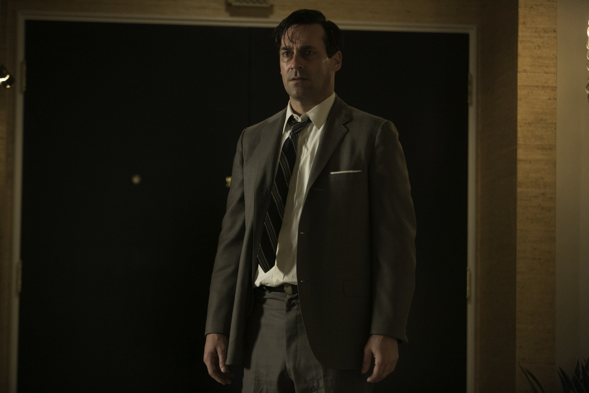 Still of Jon Hamm in MAD MEN. Reklamos vilkai (2007)