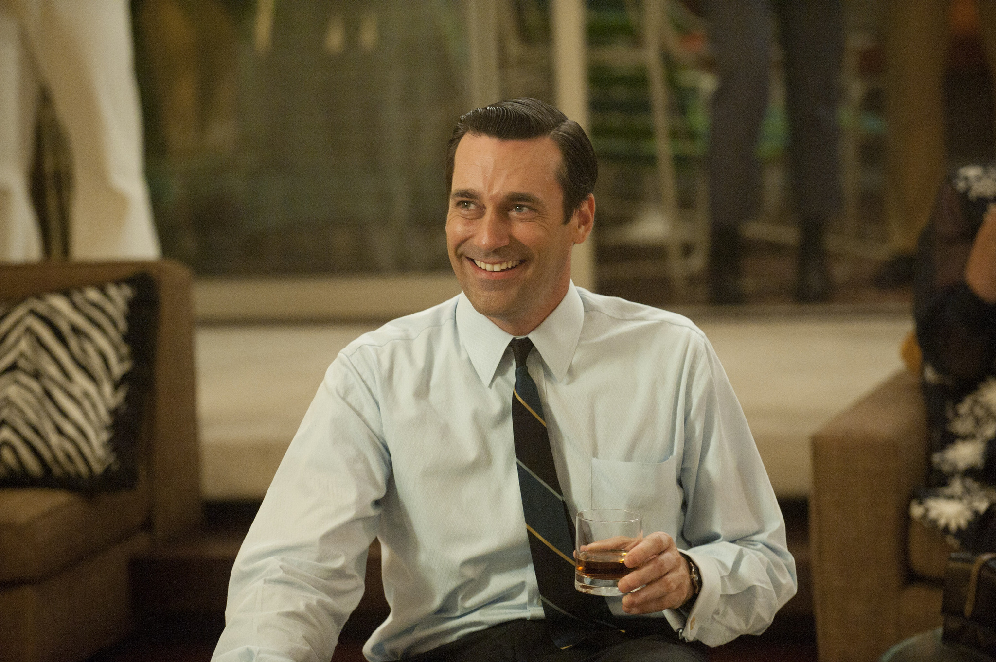 Still of Jon Hamm in MAD MEN. Reklamos vilkai (2007)