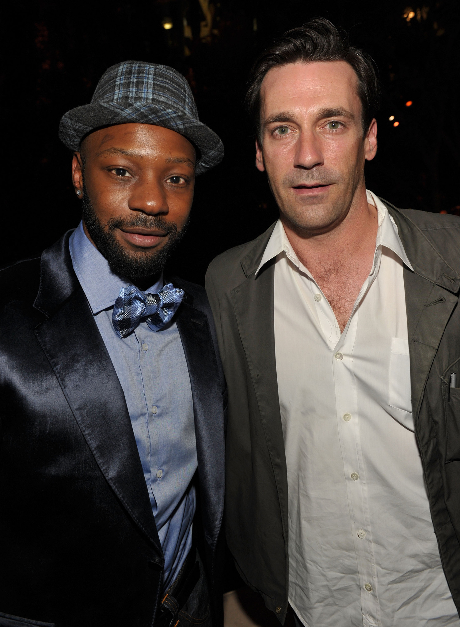 Jon Hamm and Nelsan Ellis