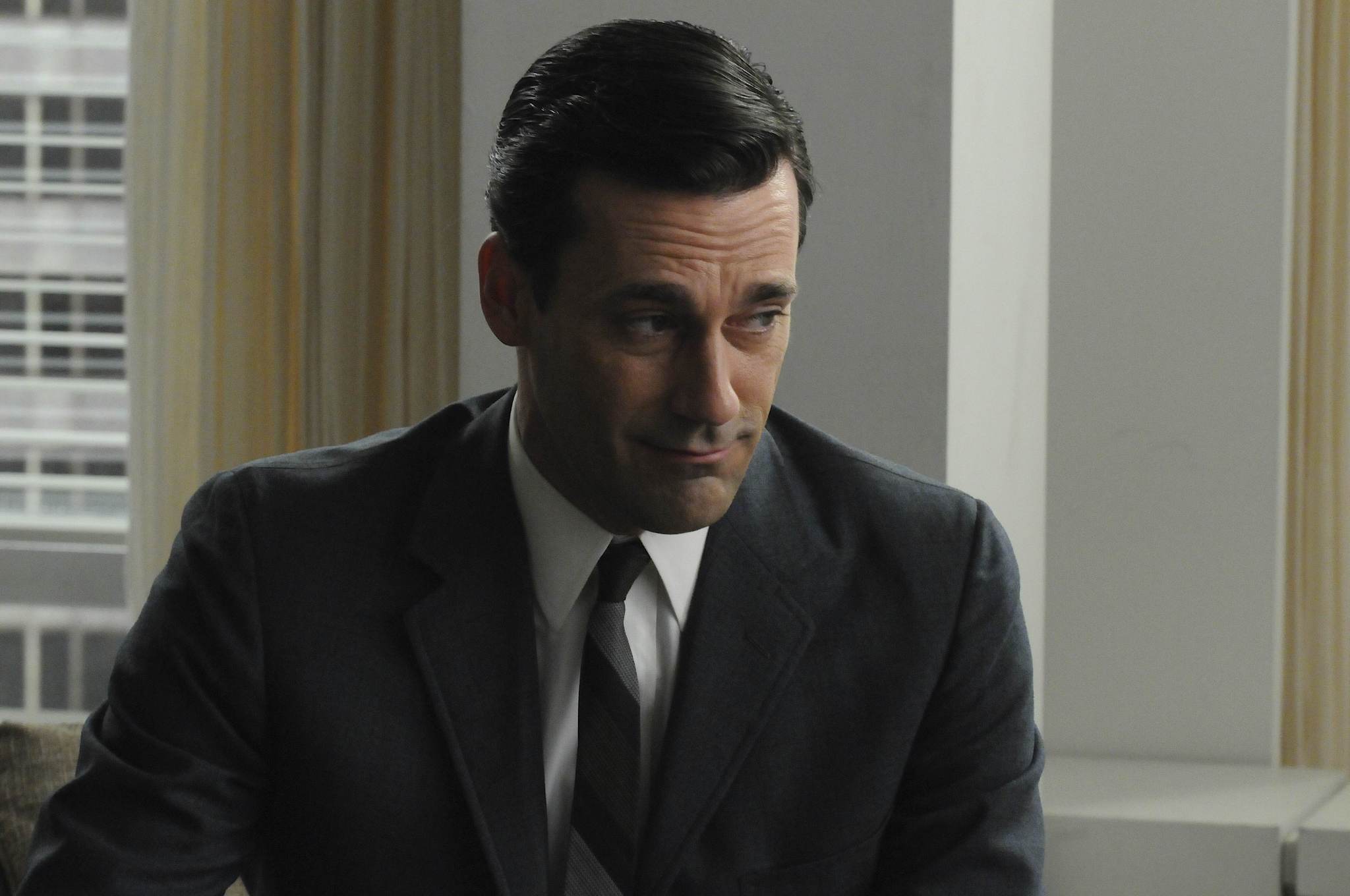 Still of Jon Hamm in MAD MEN. Reklamos vilkai (2007)