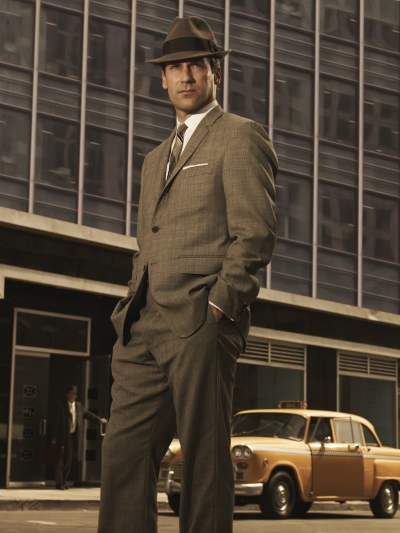 Still of Jon Hamm in MAD MEN. Reklamos vilkai (2007)