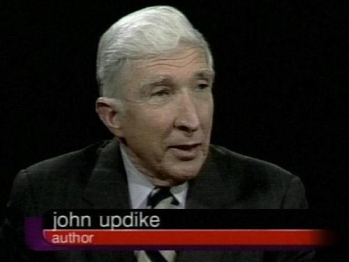 Still of John Updike in Charlie Rose (1991)