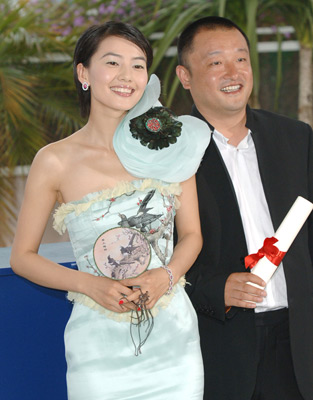 Yuanyuan Gao and Xiaoshuai Wang at event of Qing hong (2005)