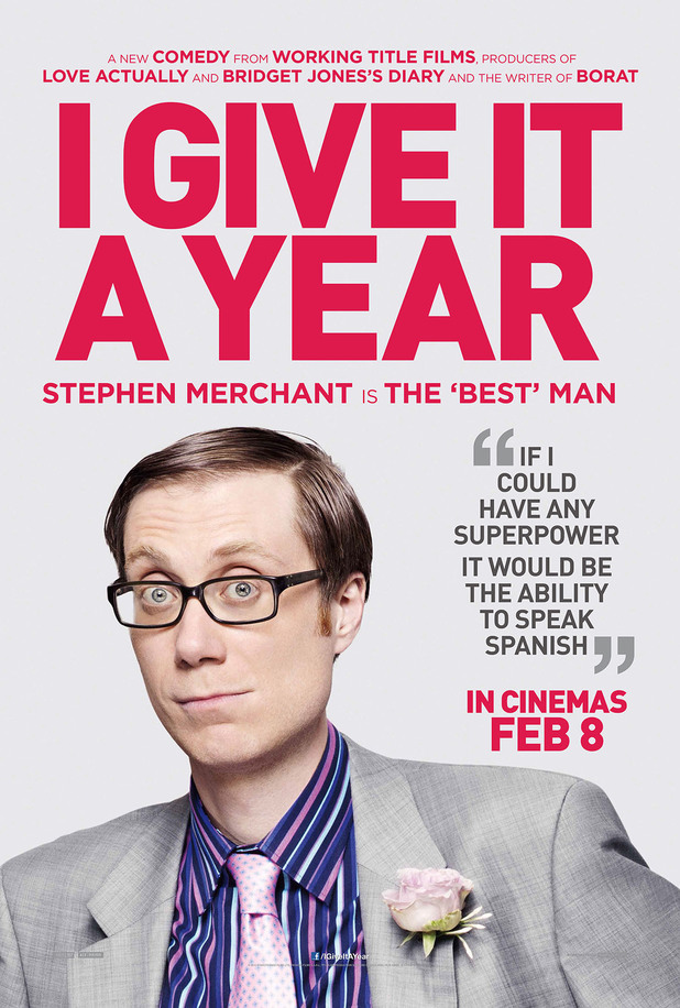 I GIVE IT A YEAR character poster