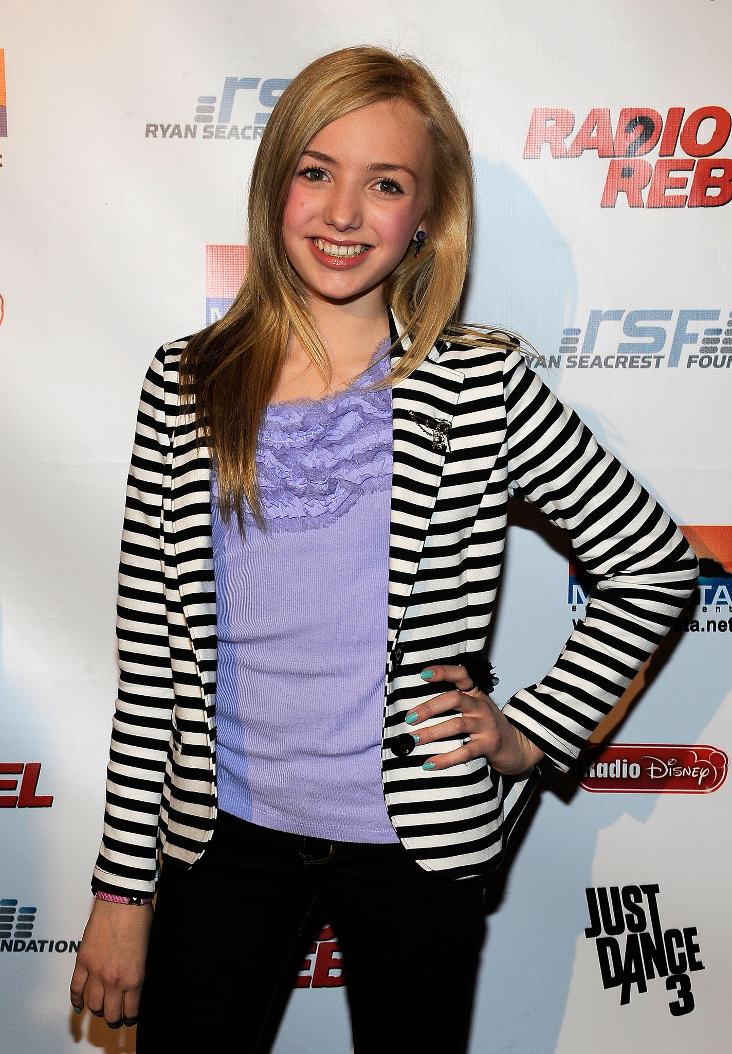 Peyton List at event of Radio Rebel (2012)