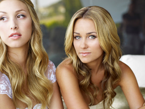 Still of Lauren Conrad and Whitney Port in The Hills (2006)