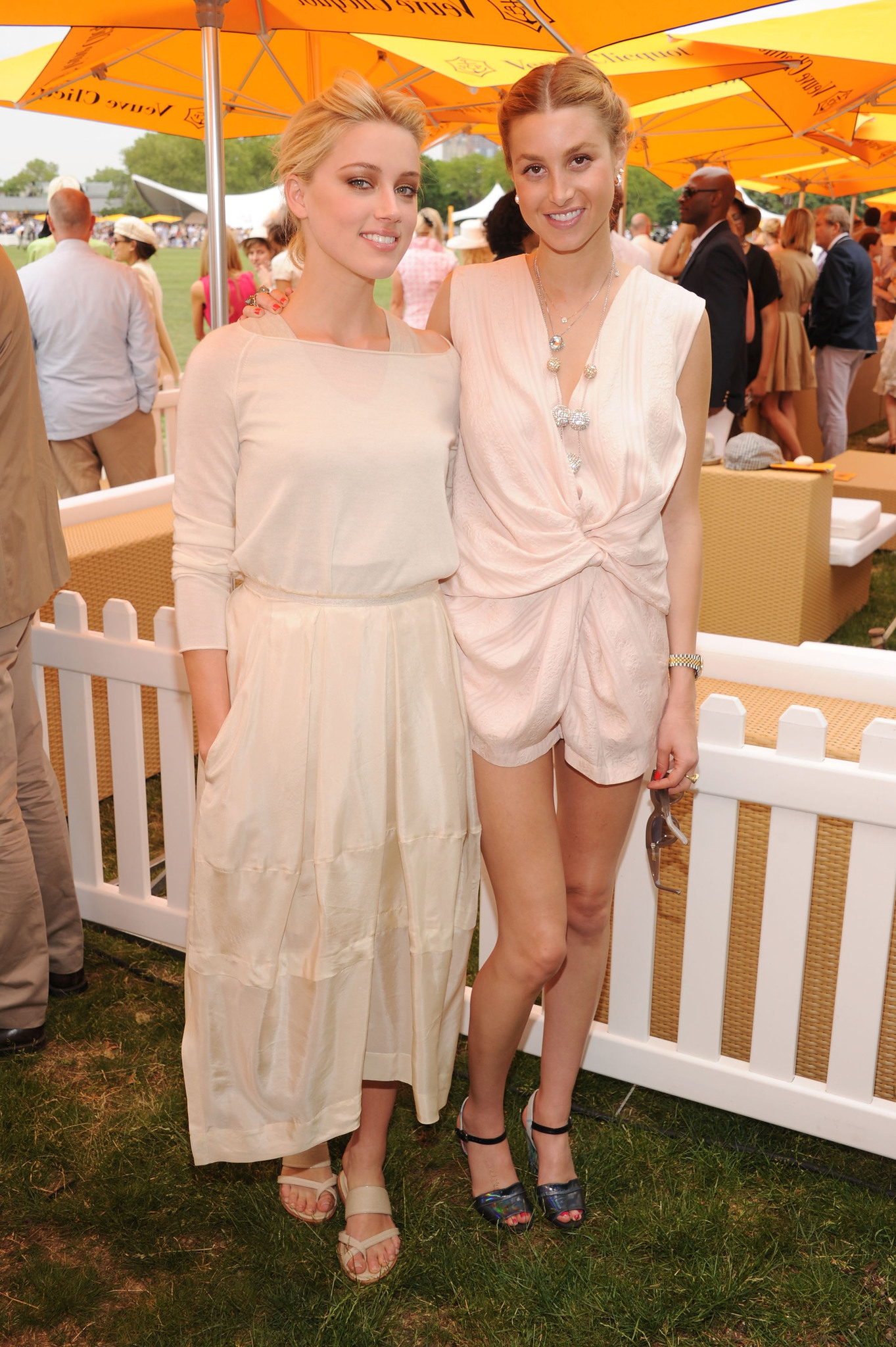 Amber Heard and Whitney Port