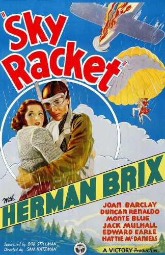 Joan Barclay and Bruce Bennett in Sky Racket (1937)
