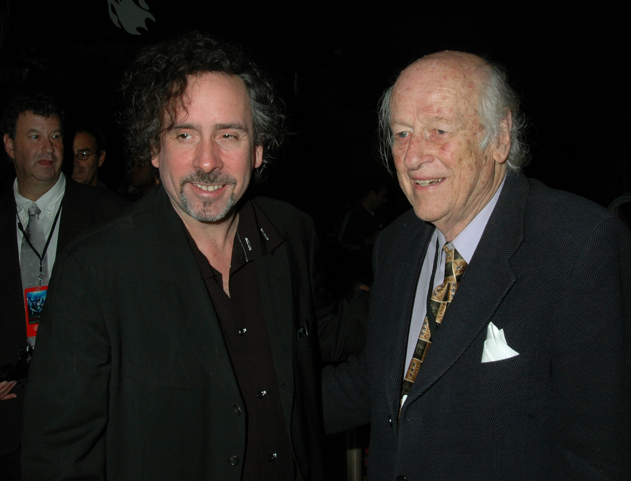 Tim Burton, Ray Harryhausen and Barry King