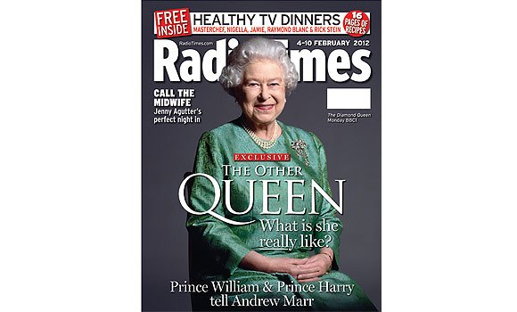 Radio Times front cover The Diamond Queen series