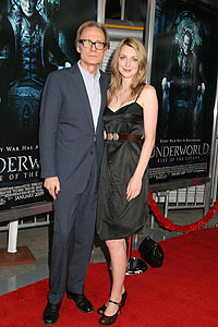 Tania Nolan & Bill Nighy. World Premier of Underworld:Rise of the Lycans at Arclight Hollywood, 22nd Jan 2009.