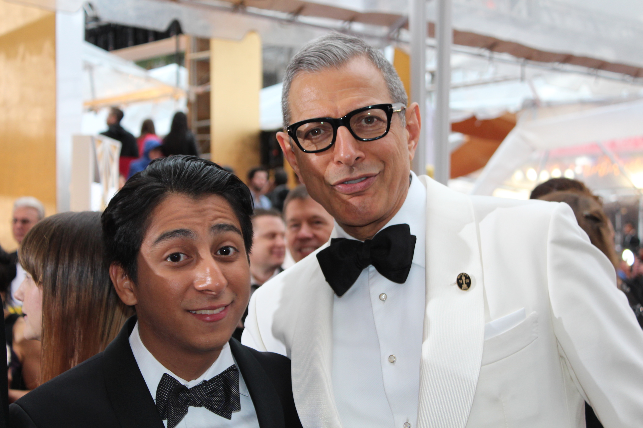 Jeff Goldblum and Tony Revolori