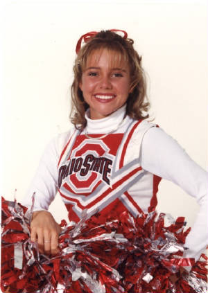 Ohio State University Cheerleader