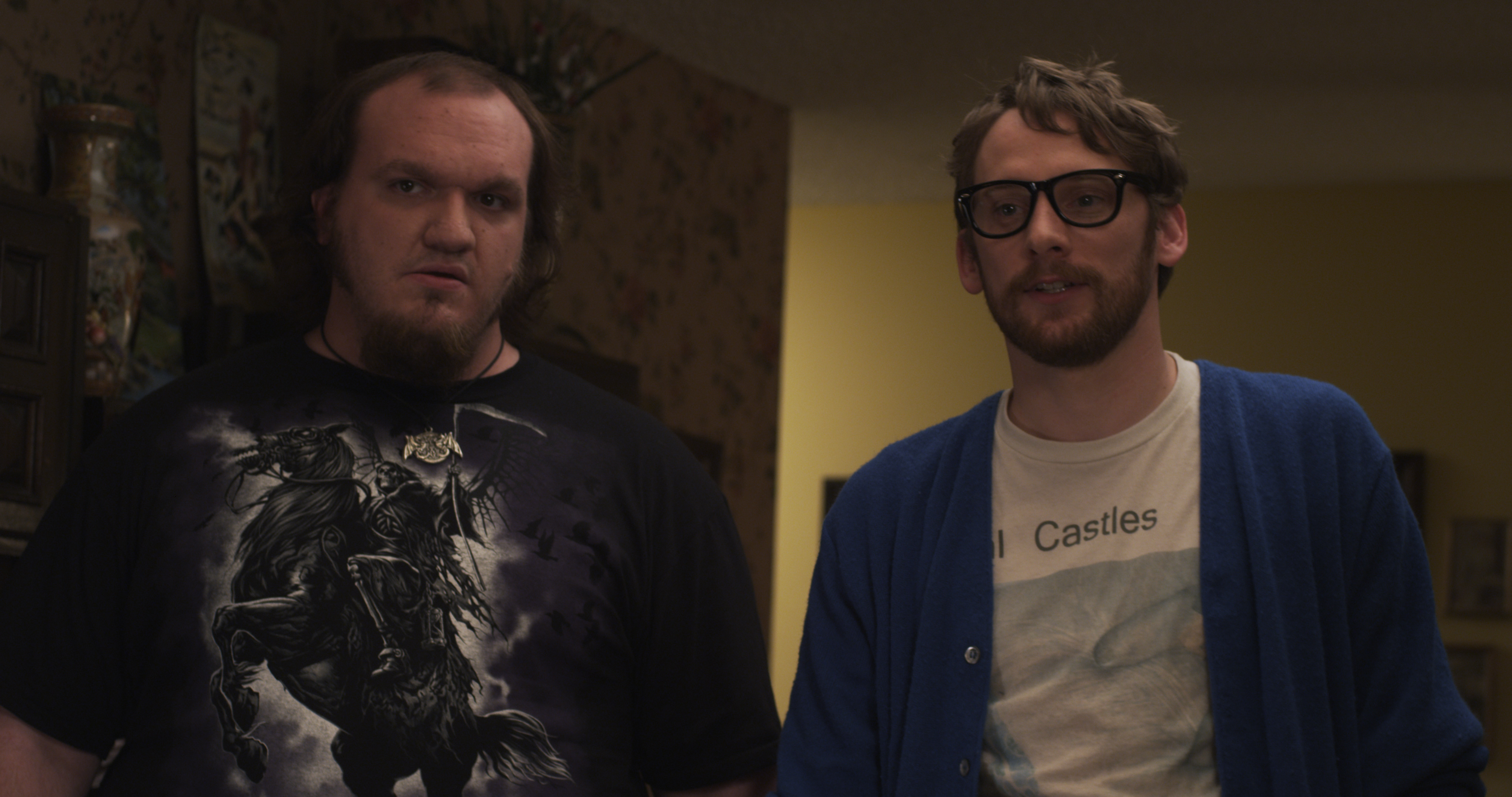 Still of Garrett Graham and Sam Eidson in Zero Charisma (2013)