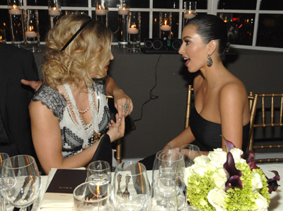 Fergie and Kim Kardashian West
