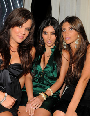 Brittny Gastineau, Kim Kardashian West and Khloé Kardashian