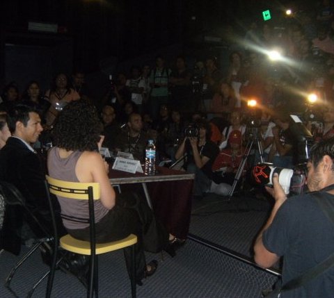 Press conference of La Mitad del Mundo.