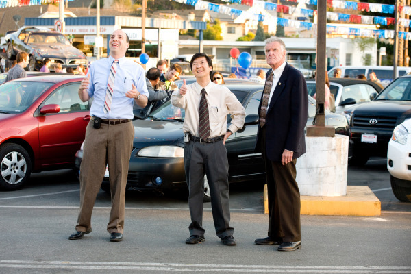 Still of Alan Thicke, Tony Hale and Ken Jeong in The Goods: Live Hard, Sell Hard (2009)