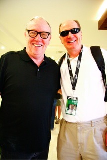 Brian Connors with Oscar winning writer/director Terry George @ Palm Springs Short Film Festival
