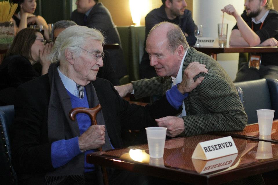 Brian Connors with Oscar & Golden Globe Winning Actor Martin Landau, to whom he had the pleasure and honor to present a Lifetime Achievement Award at The Irvine Film Festival