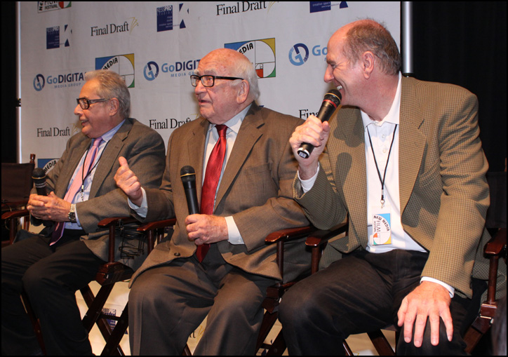 Mark Rydell, Ed Asner & Brian Connors win grand prize at New Media Film Festival in L.A. for GOOD MEN .