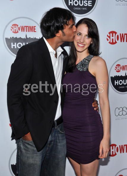 Arjun Gupta & Sara Lukasiewicz at the Showtime House 2010 held at Cassa Hotel - Arrivals. New York City