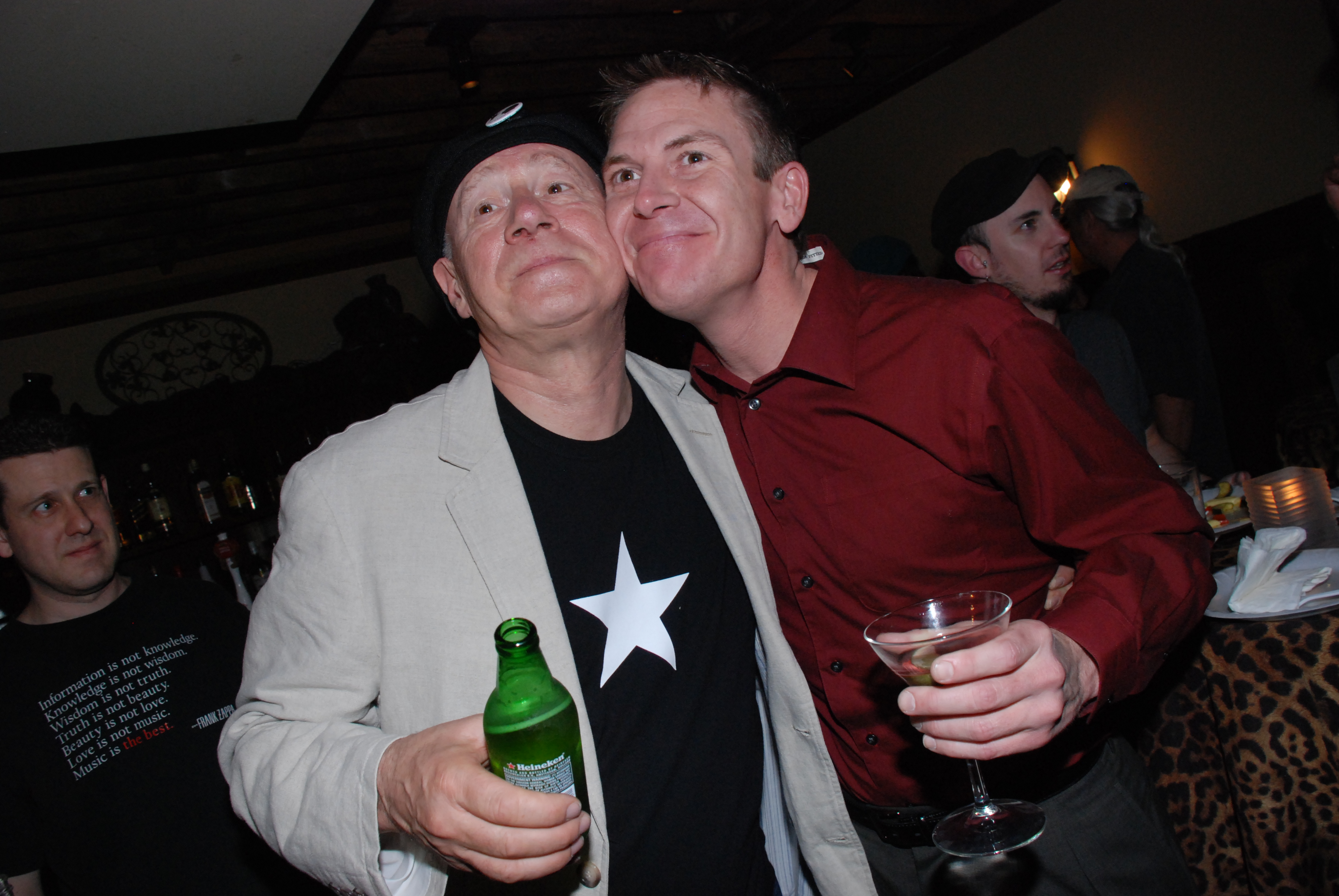 Neil Innes & Sean Connors (After Mods & Rockers 30th anniversary screening of the The Rutles Film, 