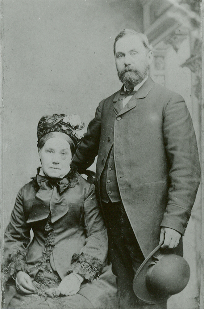 Great, Great, Grandfather Richard Loxley and wife Elizabeth. 1883