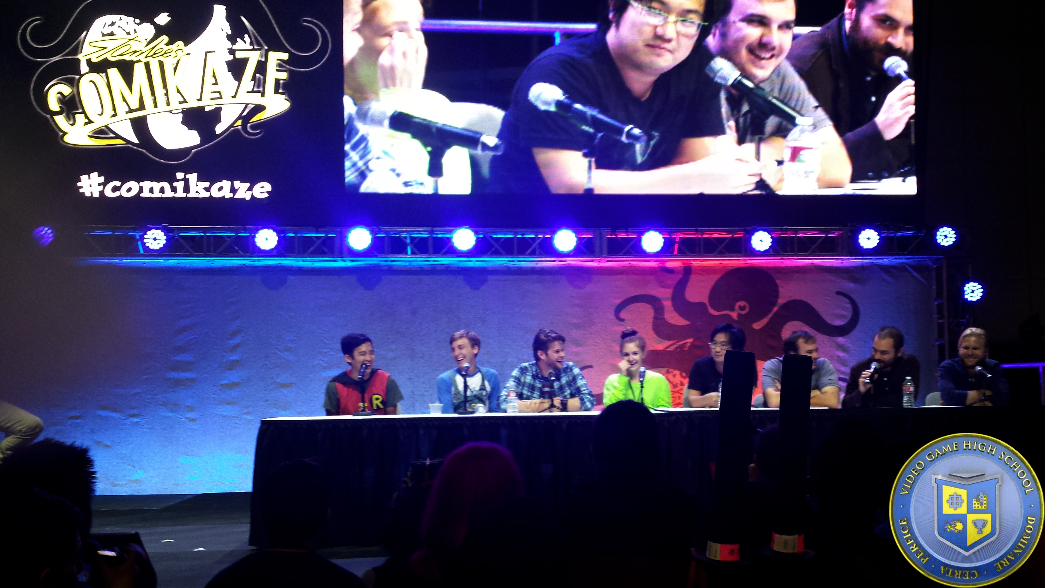 Video Game High School Panel at Stan Lee's Comikaze 2015