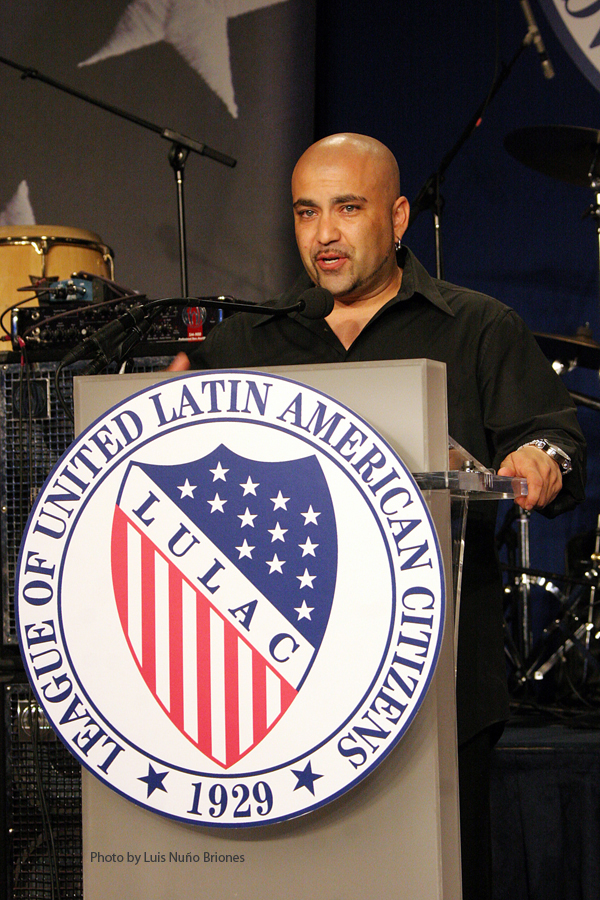 ERIC MARTINEZ SPEAKING AT NATIONAL LULAC CONVENTION IN WASHINGTON D.C. WITH PRESIDENT BARACK OBAMA AND SENATOR HILARY CLINTON