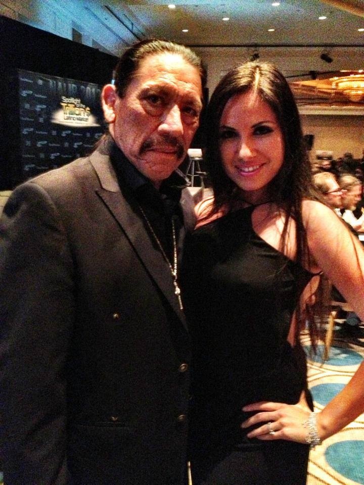 Danny Trejo & Patrizia Medrano at NALIP Conference 2013