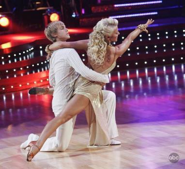 Still of Cody Linley and Julianne Hough in Dancing with the Stars (2005)