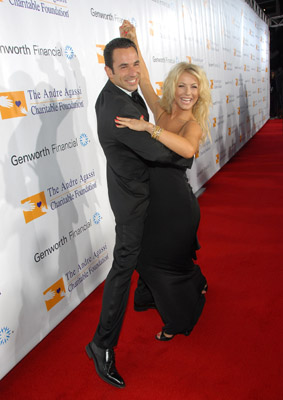 Helio Castroneves and Julianne Hough