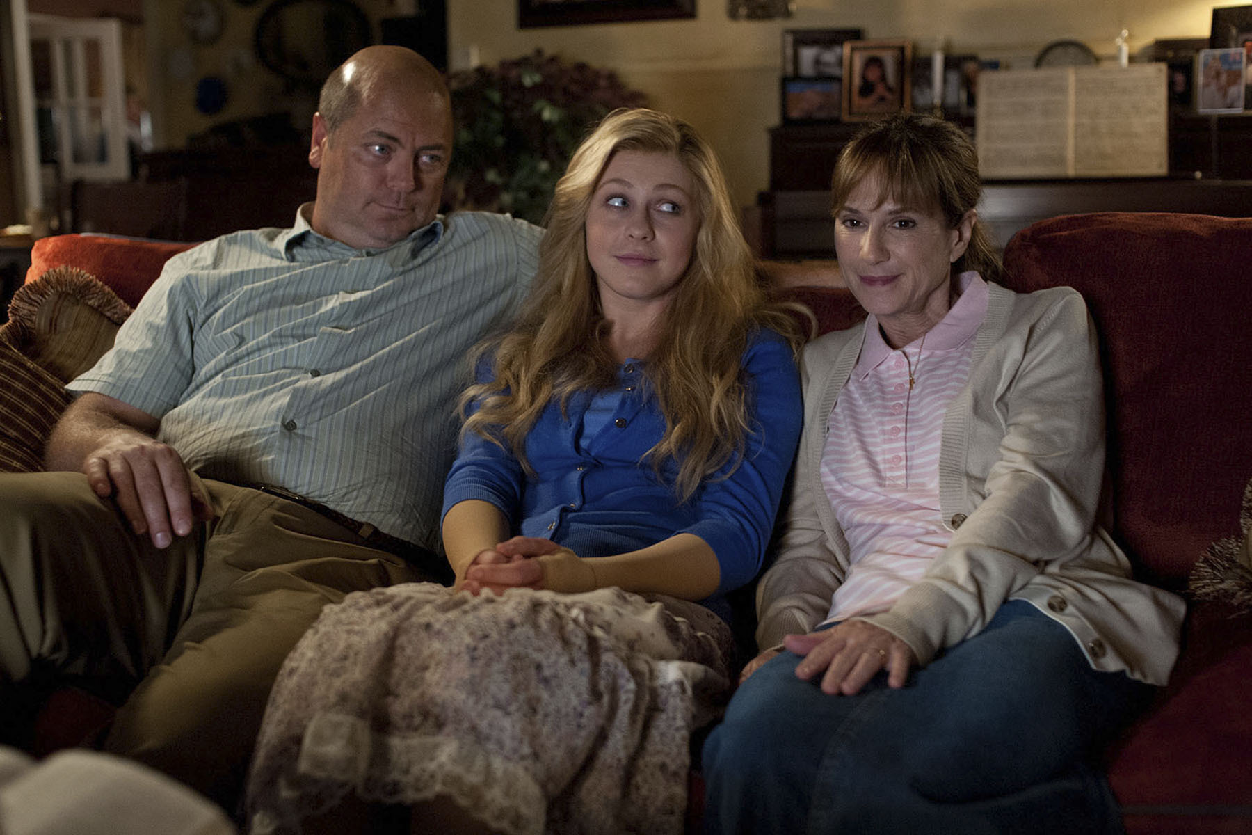 Still of Holly Hunter, Nick Offerman and Julianne Hough in Paradise (2013)