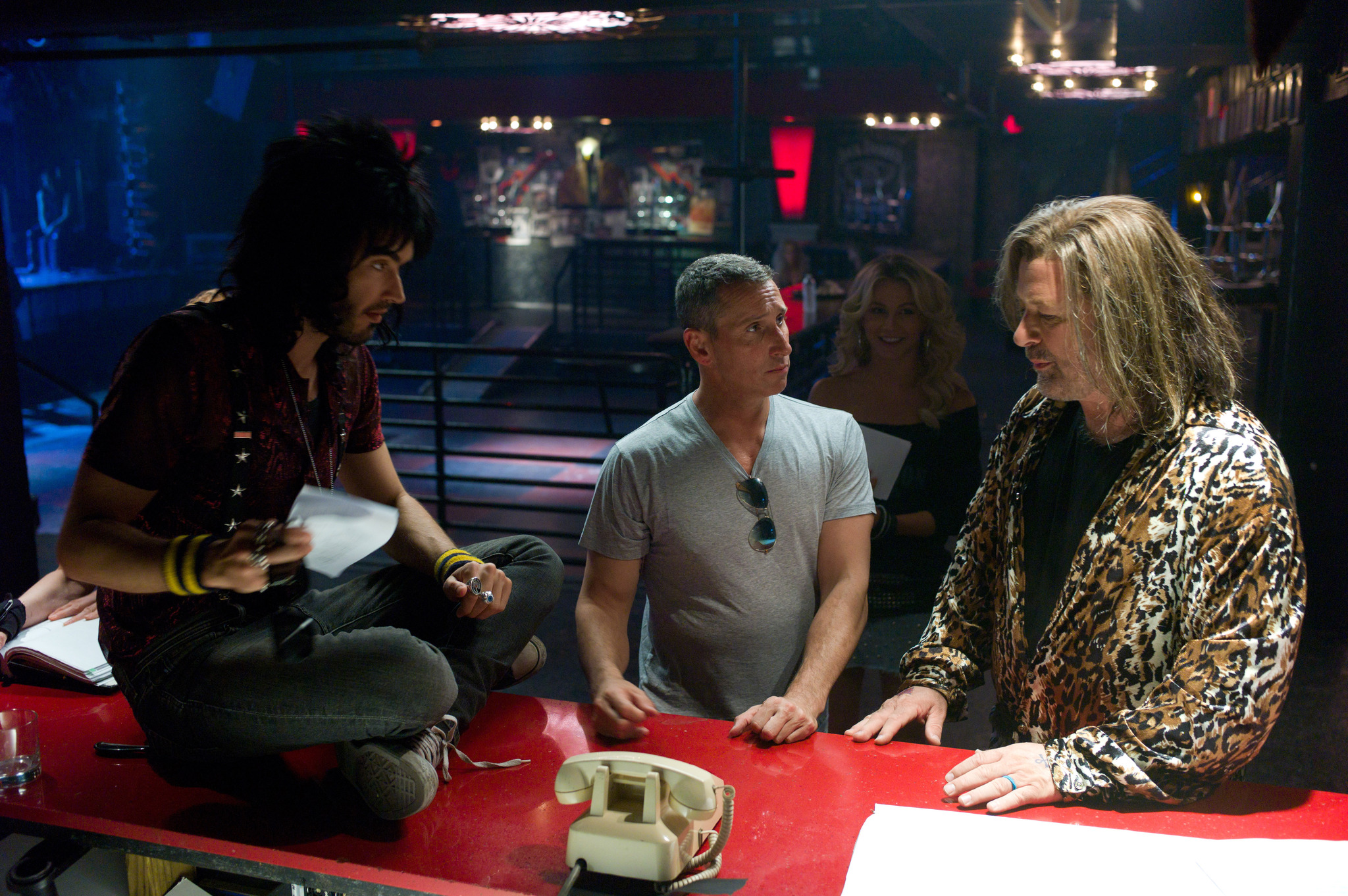 Still of Alec Baldwin, Adam Shankman, Russell Brand and Julianne Hough in Roko amzius (2012)