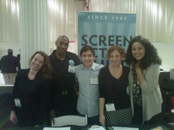 Volunteering for SAG FOUNDATION book pals at ACTORSFEST NYC