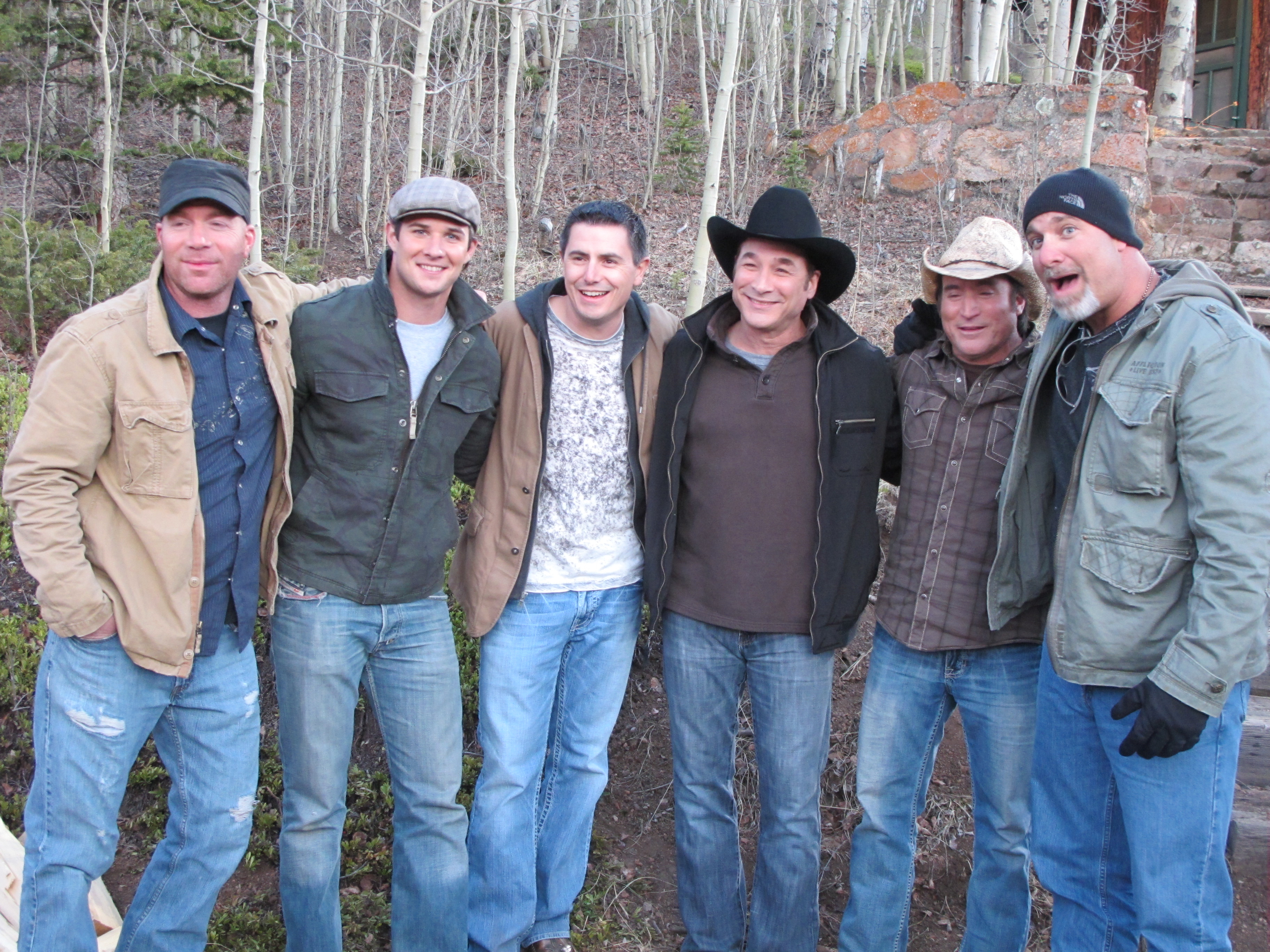 Ryan Johnston was an Executive Producer on the Sons of the Fallen, a LIVE Fathom Event seen in AMC and Regal theaters across the country. PIctured with Ryan Merriman, Joey and John Truscelli, Clint Black, and Bill Goldberg.