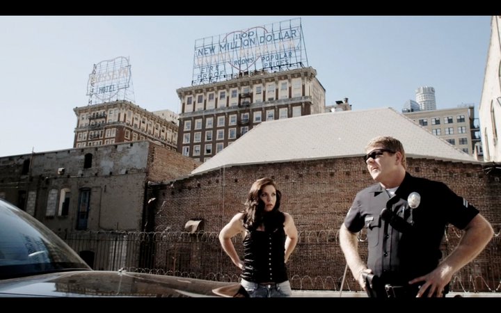 Riley Rose Critchlow and Michael Cudlitz on Southland.