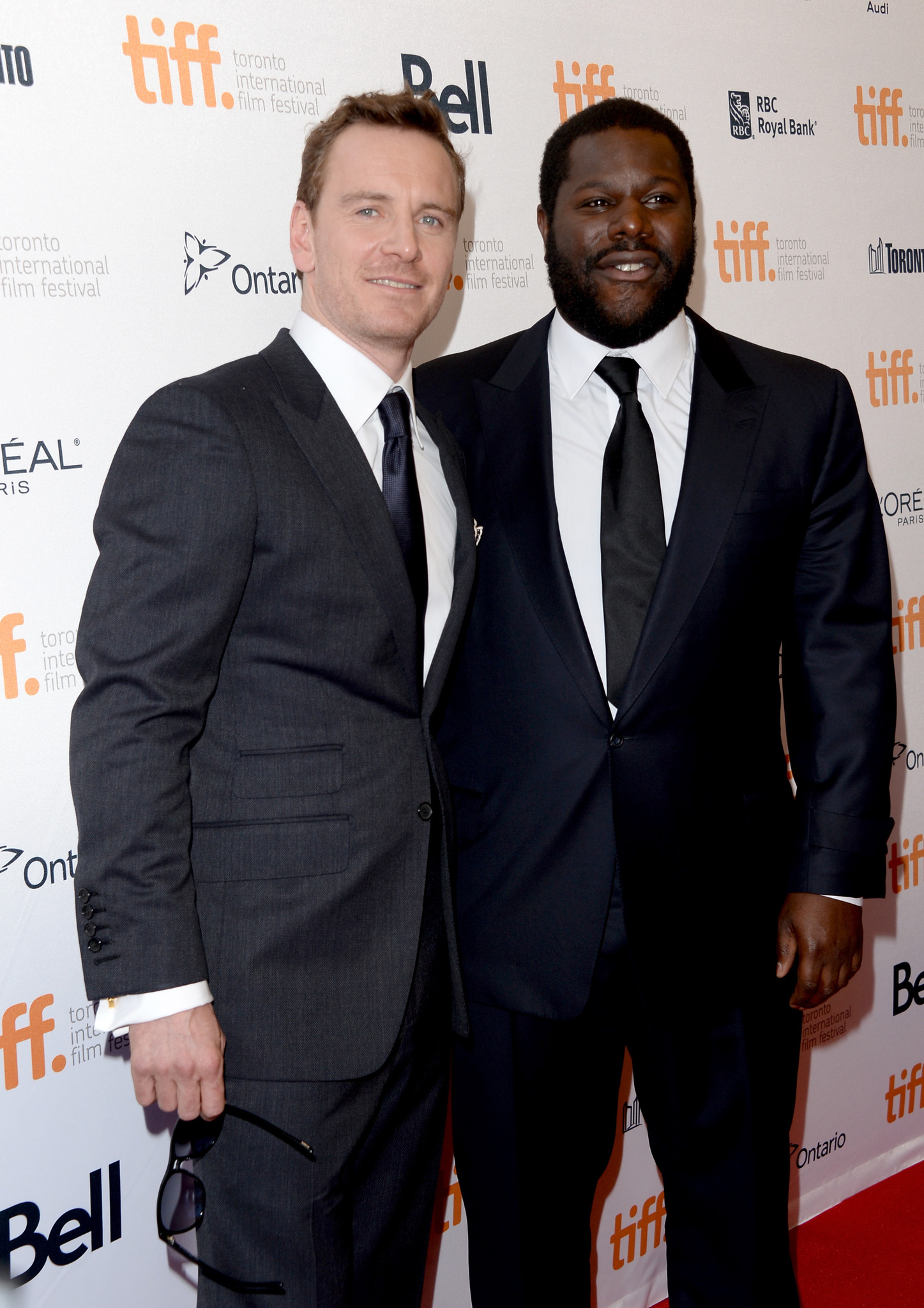 Michael Fassbender and Steve McQueen at event of 12 vergoves metu (2013)