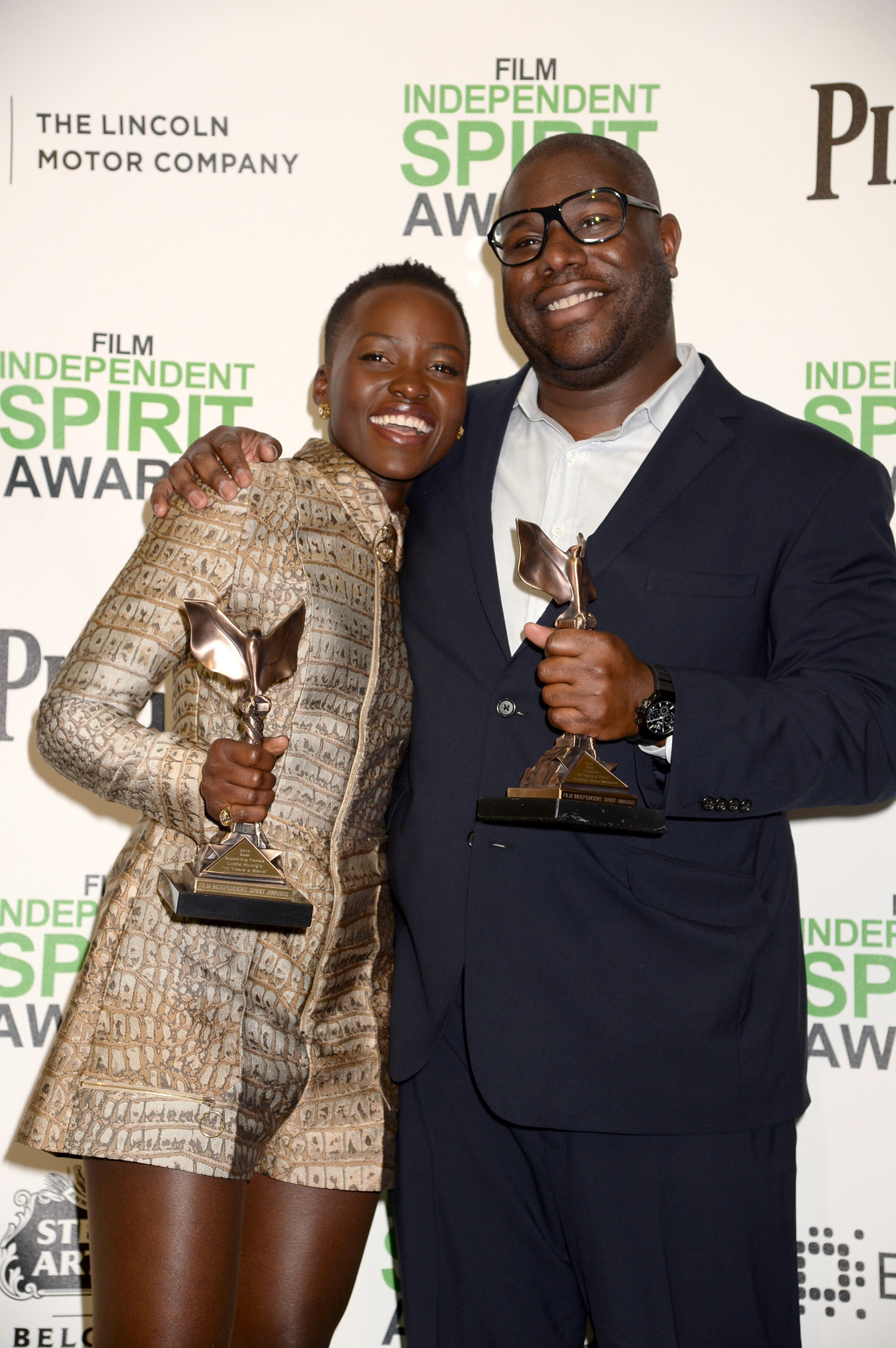 Lupita Nyong'o and Steve McQueen