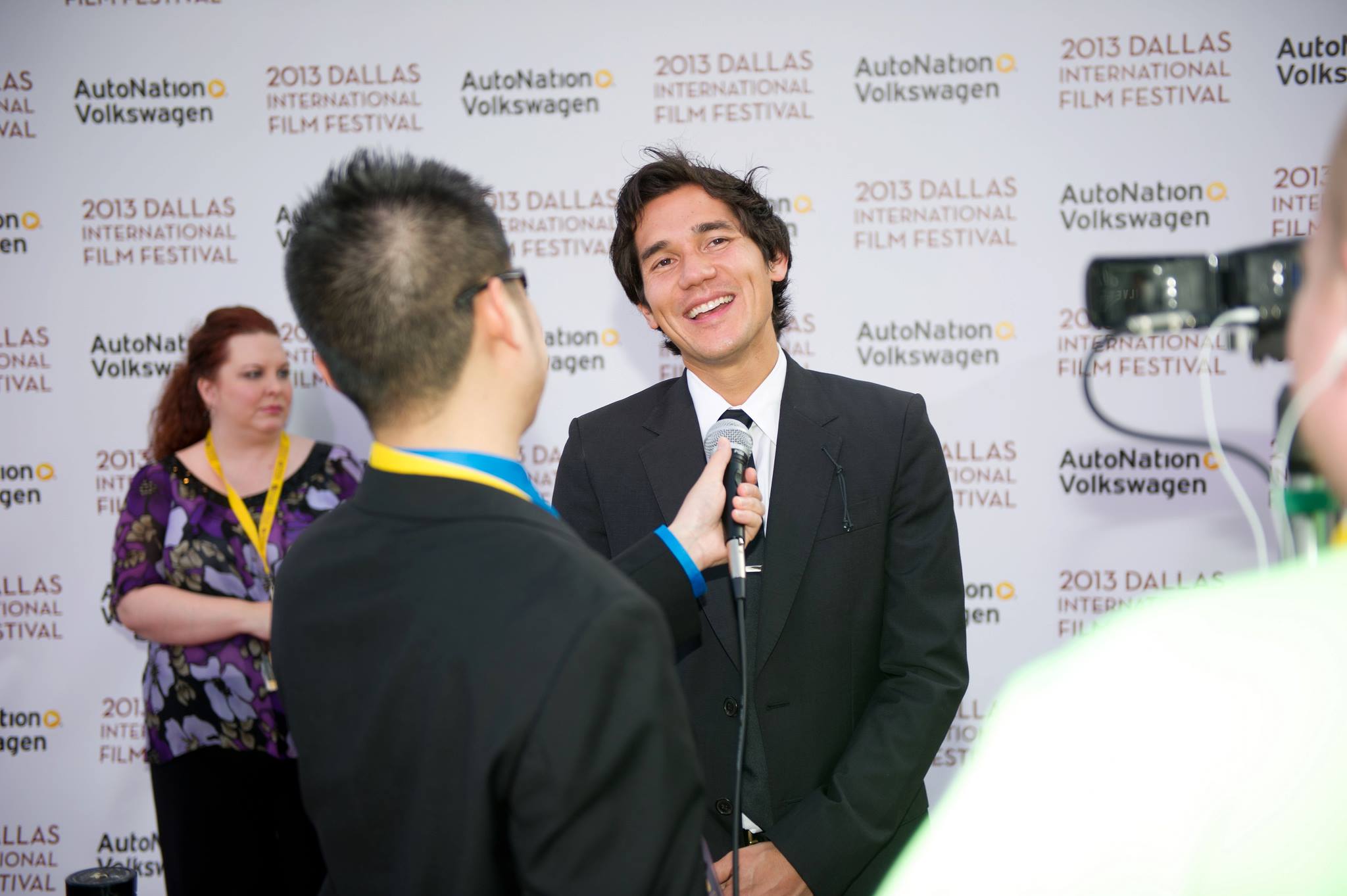 Scotty Crowe on the Red Carpet at the 2013 Dallas International Film Festival.